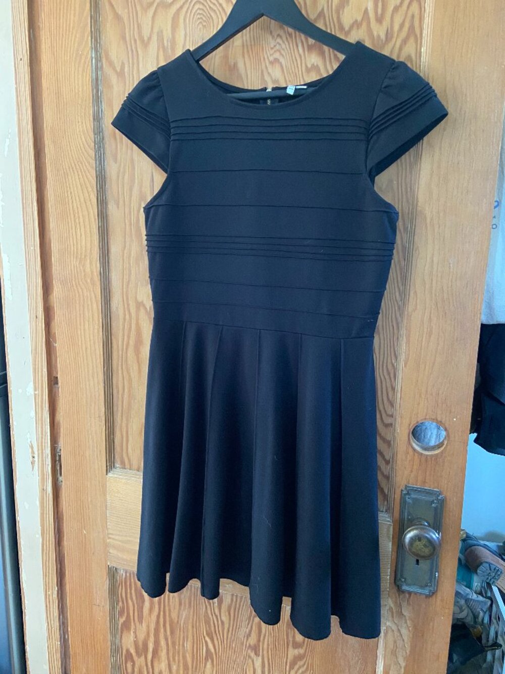 Black Elle A-Line Dress